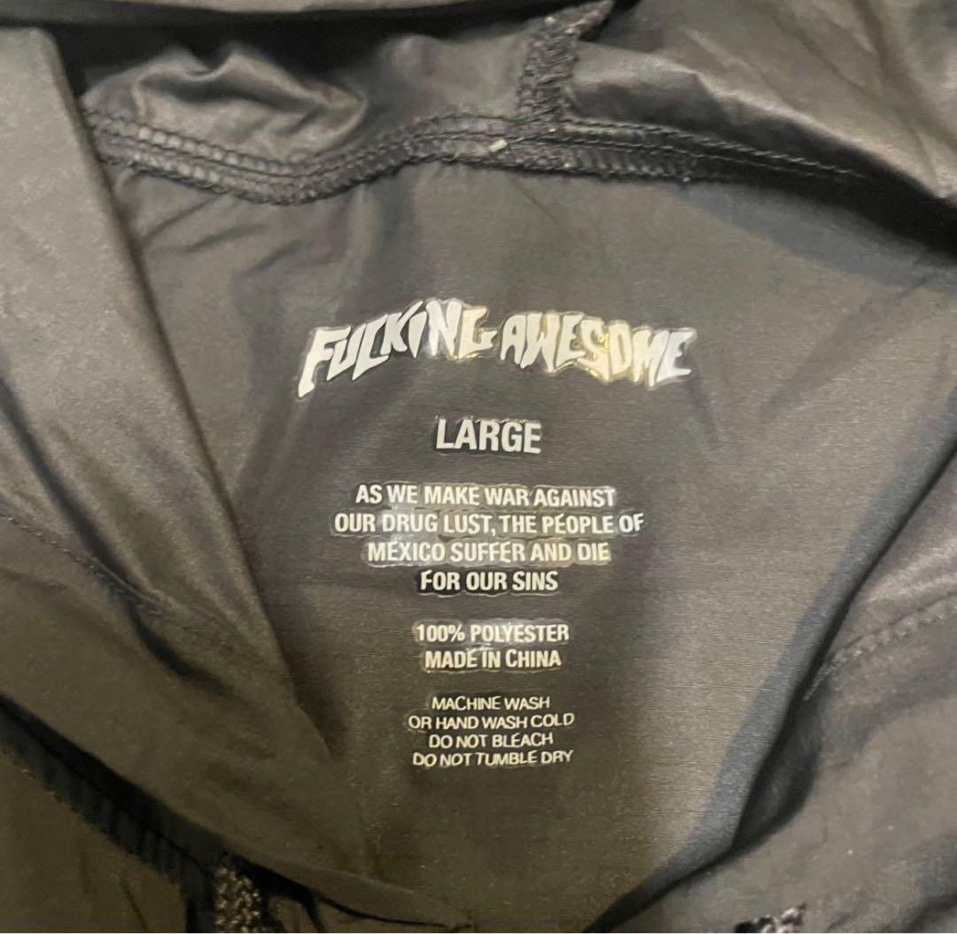 ファッキングオーサム CUT OFF ANORAK PULLOVER - メルカリ