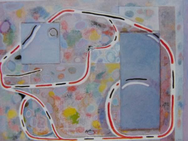 大沼映夫、石の牛（茂陵讃）、希少な額装用画集より、美品、新品額装付