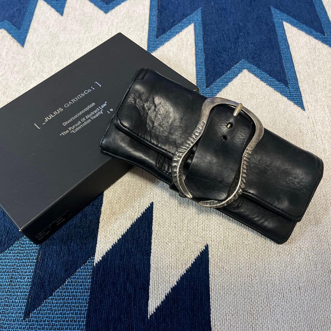 JULIUS ユリウス　BLACK 長財布