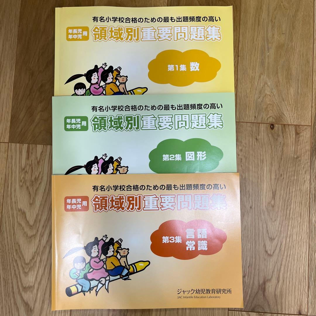 ジャック幼児教育 領域別重要問題集 - メルカリ