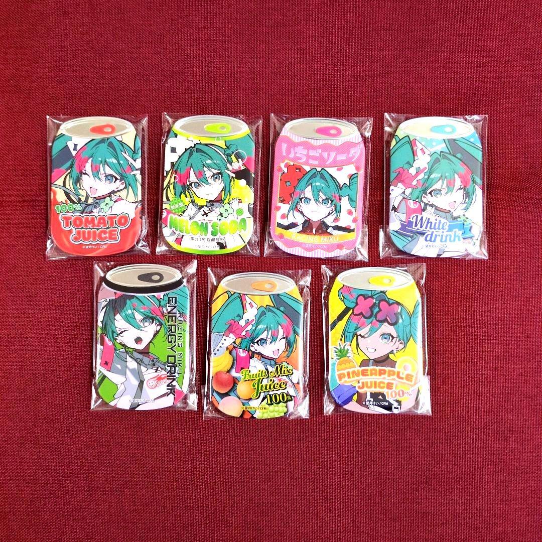 【缶バッジ】『レーシングミク2025Ver.』Drink缶バッジ〈全７種〉