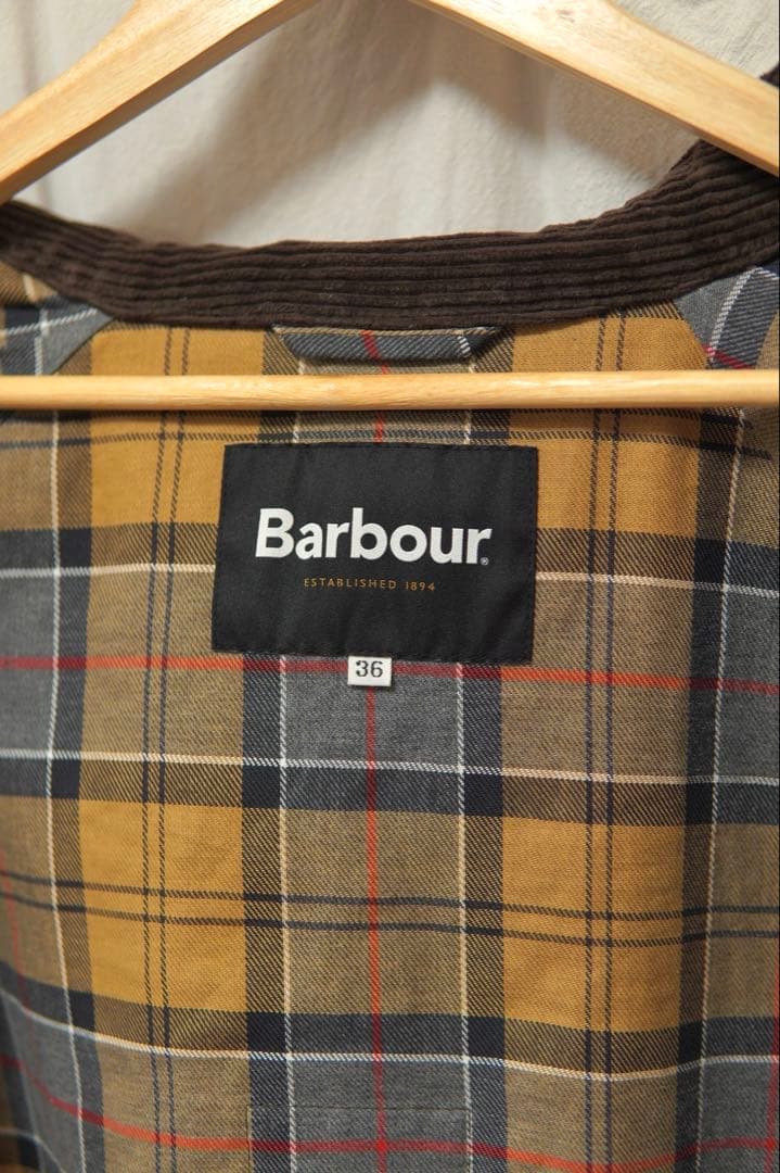最終値下げ】【美品】FRAY I.D別注Barbourミドルレングスジャケット