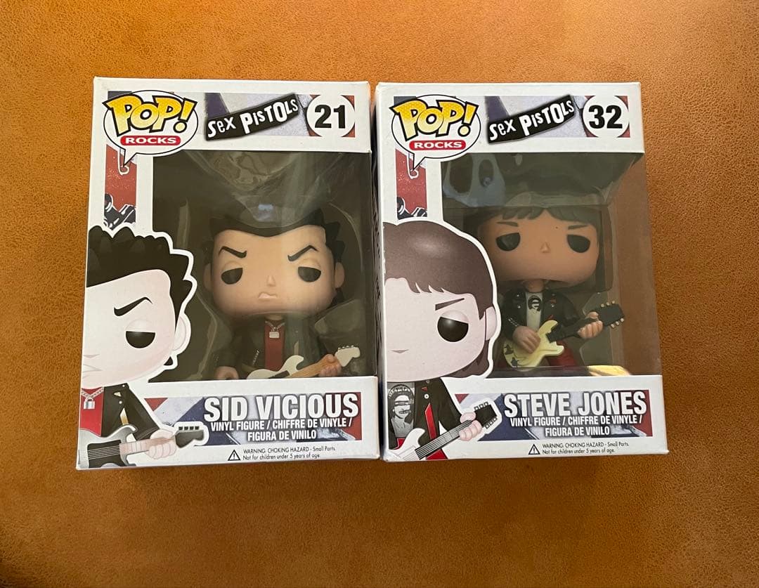 セックスピストルズ シドビシャス スティーブジョーンズ ファンコポップ