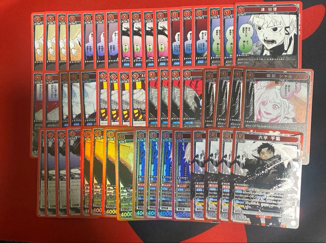 ユニオンアリーナ カグラバチ 千紘 伯理 柴 デッキ＋改造パーツ