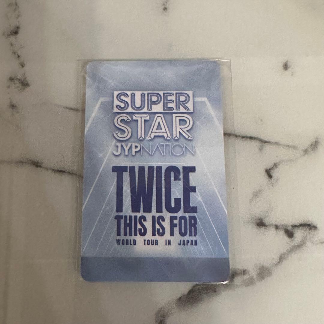 TWICE ssjyp リアルカード トレカ チェヨン - メルカリ