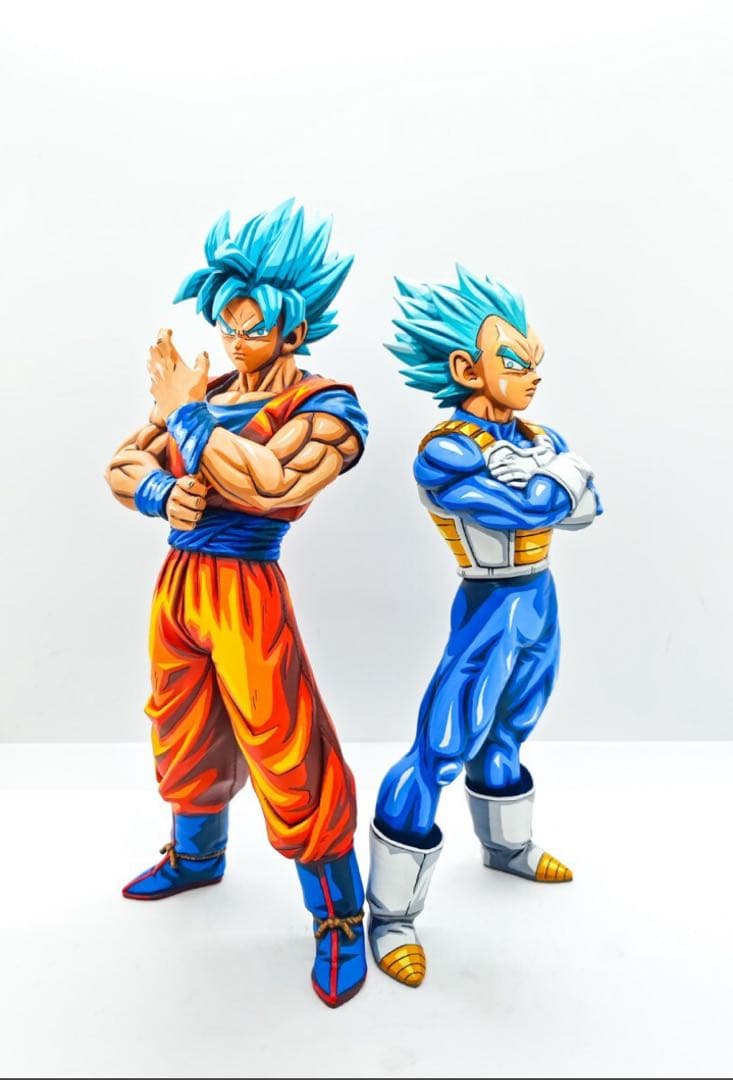 リペイント　ドラゴンボール　メモリーズ　孫悟空&ベジータ　2D 二次元彩色