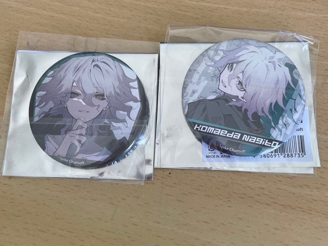 ダンガンロンパ 缶バッジ　望月けい LOFT 狛枝凪斗　レア品 ダンガンロンパ】『望月けい』とのコラボフィギュアに狛枝凪斗が登場