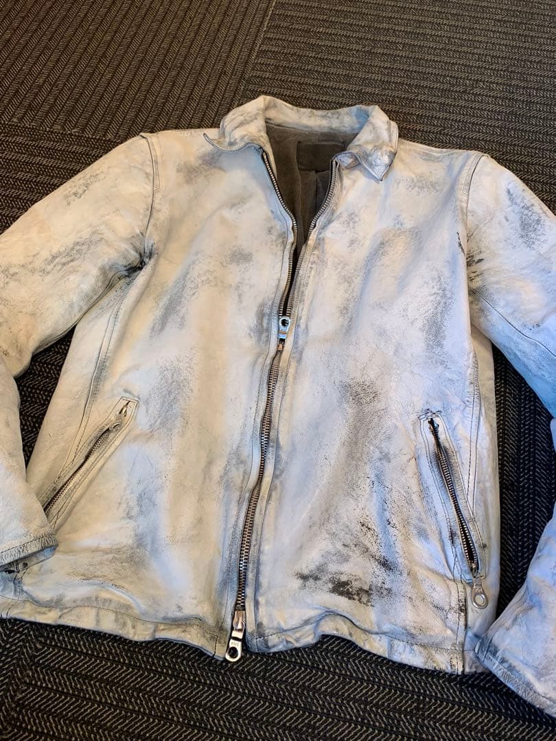 BACKLASH バックラッシュ 1577-01 牛革 シングルライダース XL