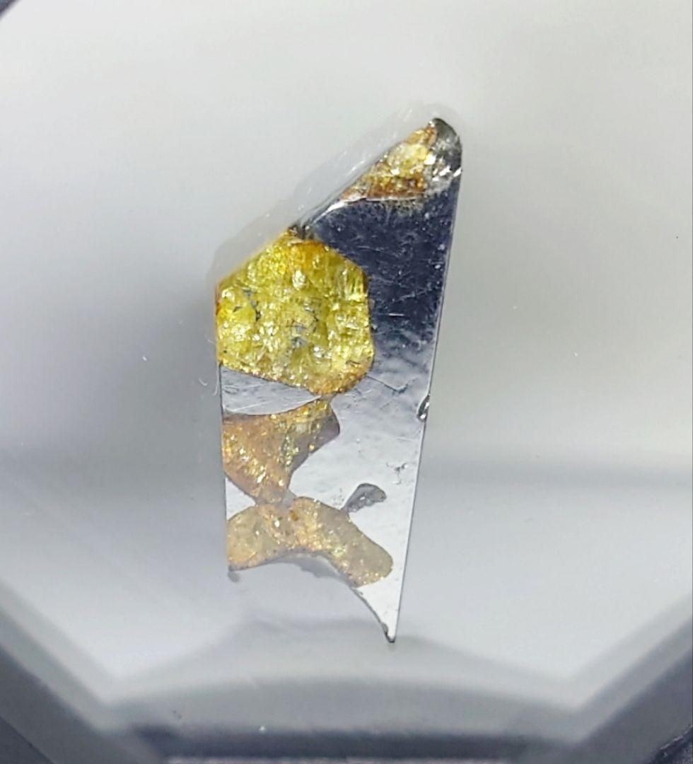 ねこし　イミラック隕石　パラサイト 標本ケース土台付き Imilac(イミラック) パラサイト隕石 A376 大型 106.83g - 鉱物標本