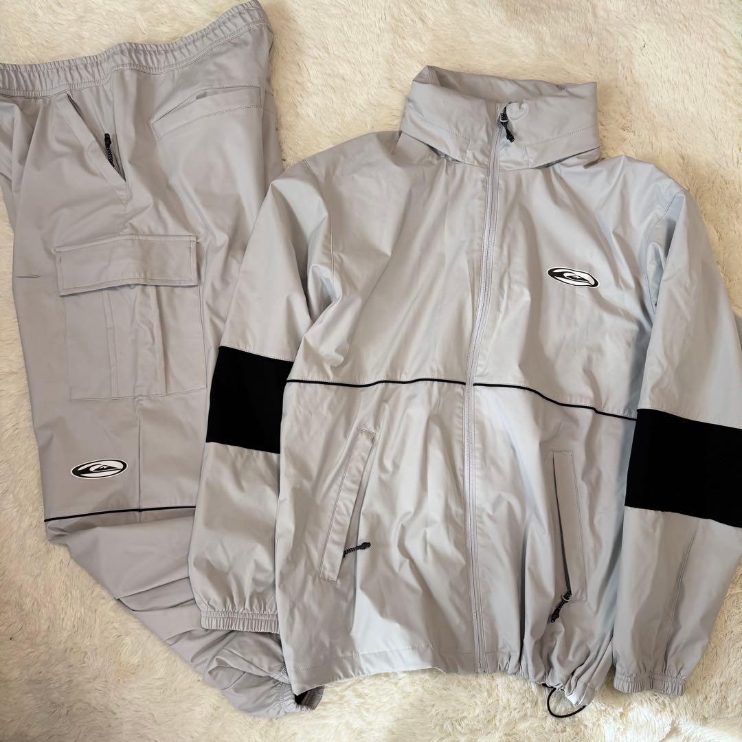 クイックシルバー スノーボードウェア セットアップ(QJK233412) L