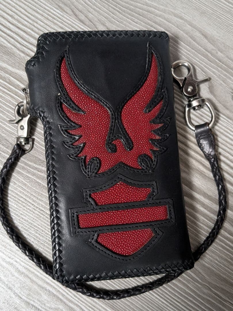 ハーレーダビッドソン本革長財布 ライダースウォレット　バイカーズウォレット 楽天市場】バイカーズウォレット 長財布 ウォレットチェーン セット