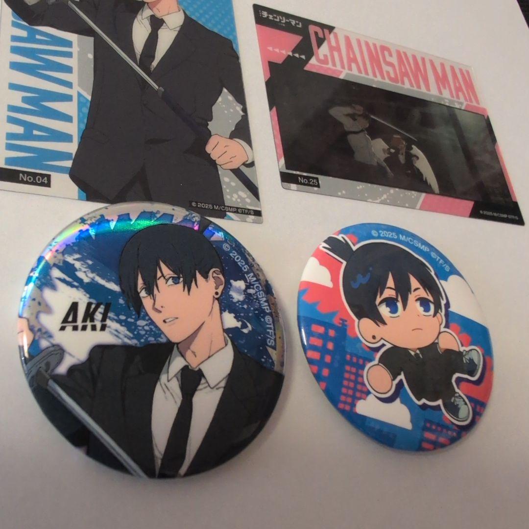 チェンソーマン 早川アキ 缶バッジ クリアカードコレクション - メルカリ