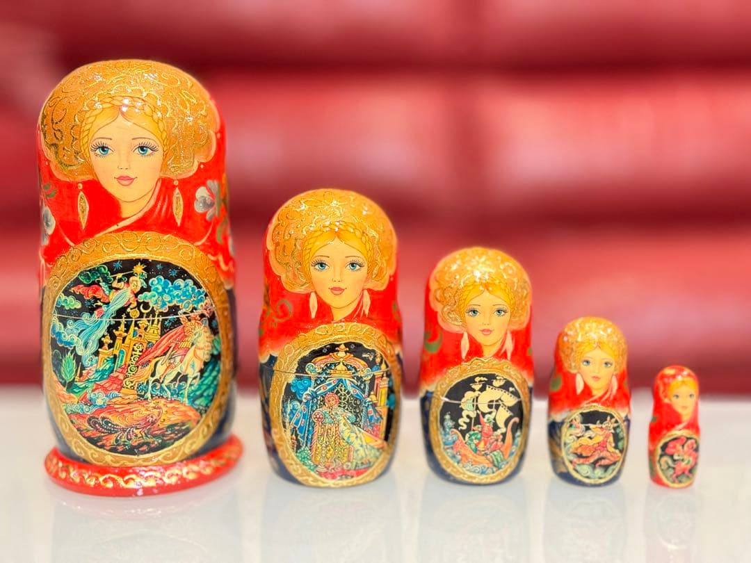 マトリョーシカ・ロシア　レアもの　　お土産　雑貨　インテリア