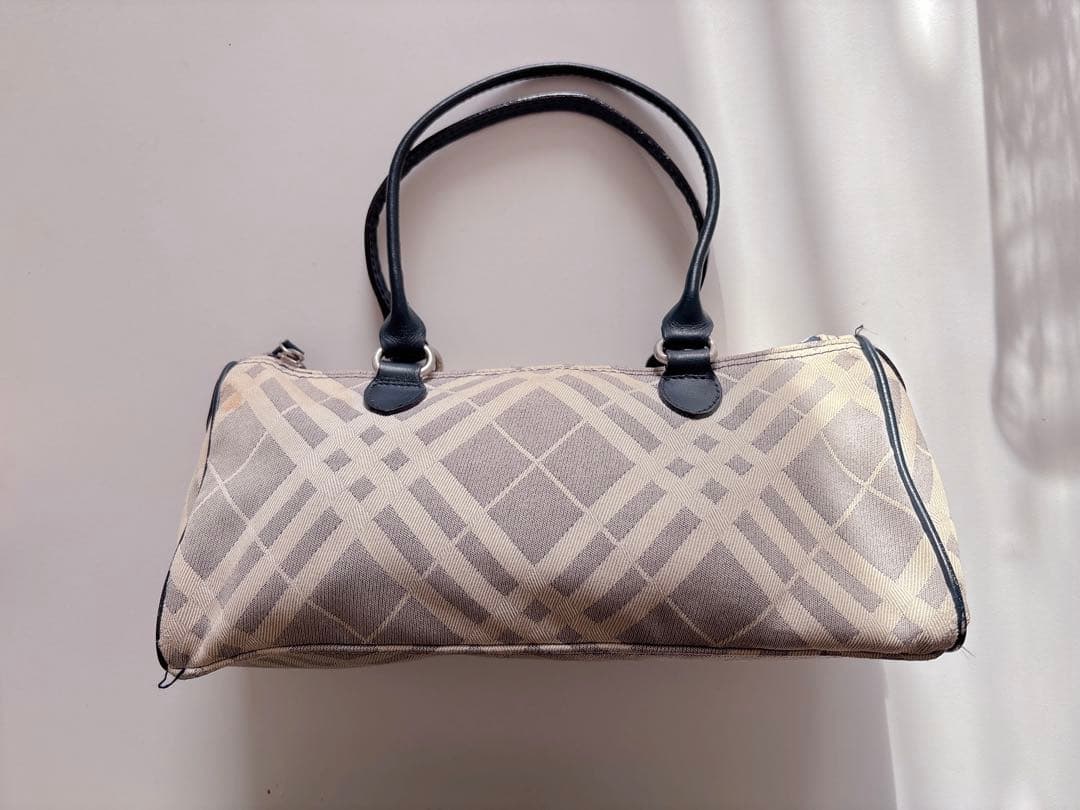 BURBERRY BLUE LABEL チェック柄 ハンドバッグ