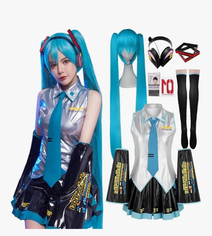 初音ミク コスプレ衣装セット　Lサイズ