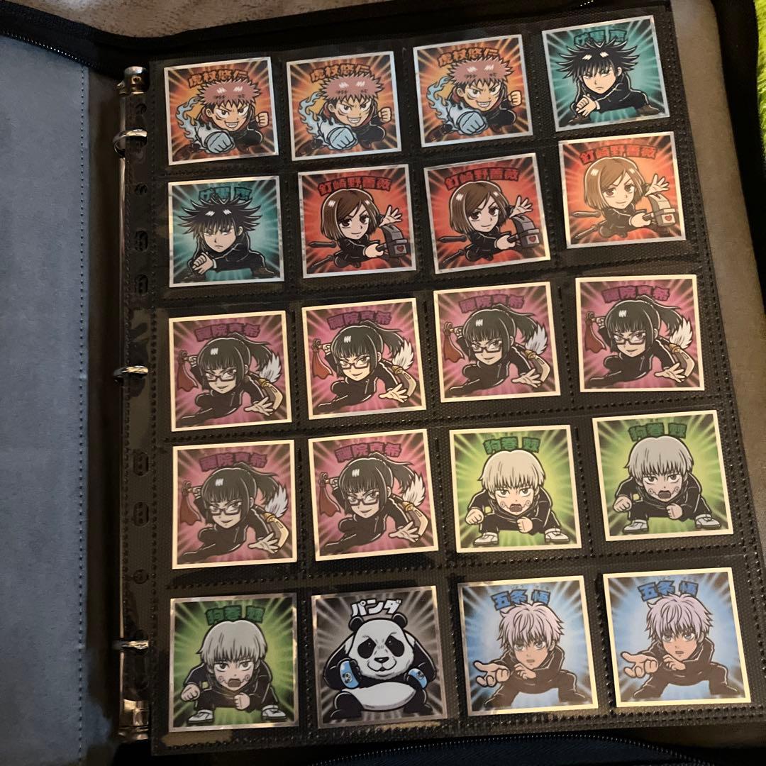 呪術廻戦マン　シール　ファイル付き