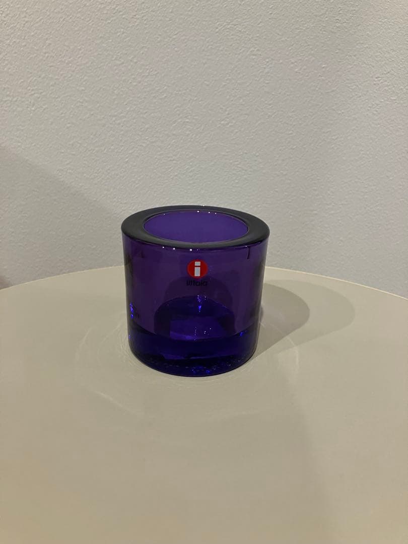 イッタラ　キビ　kivi キャンドルホルダー　ライラック