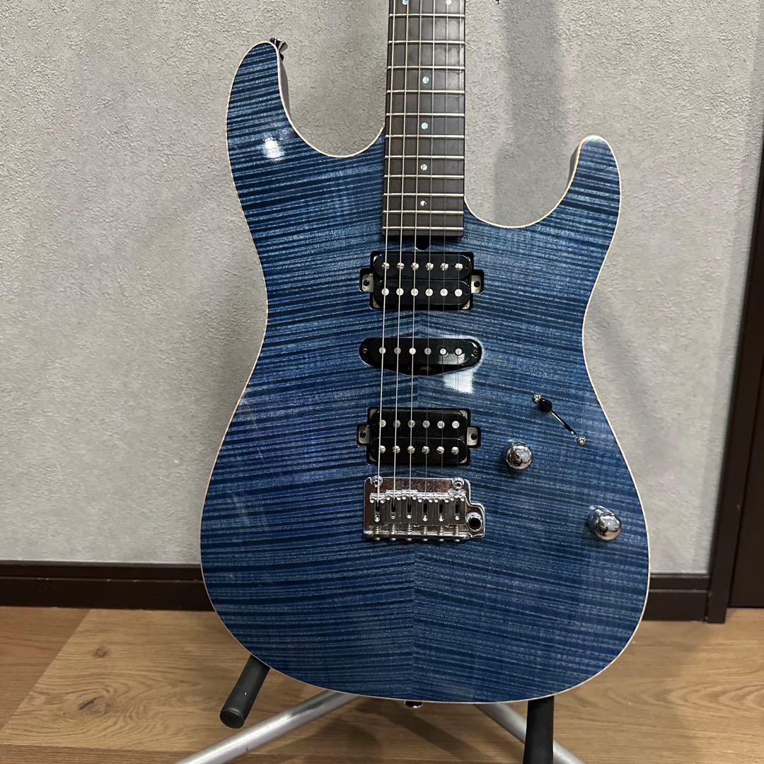 ギター T's Guitars DST pro22 T's Guitars DST-Pro22 Spalted ティーズギター 【 イオンモール甲府