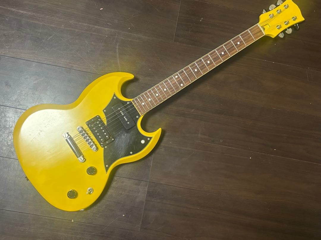 ギブソン　sg タイプ　ギタージャンク Yahoo!オークション -「ジャンク ギター sg」の落札相場・落札価格