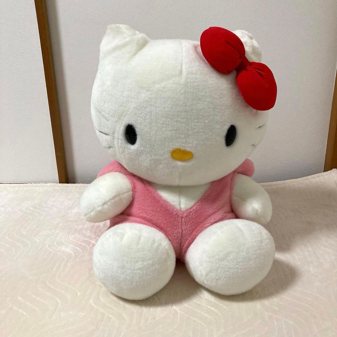 ハローキティ ぬいぐるみ 特大 うさぎ着ぐるみ - メルカリ