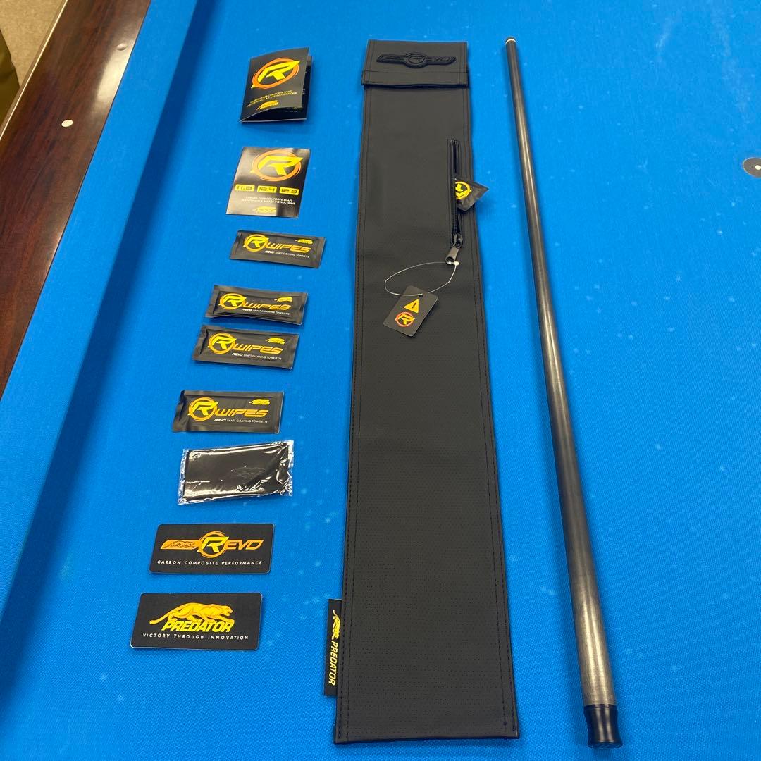 ビリヤードシャフト プレデター　revoシャフト12.4 ロング
