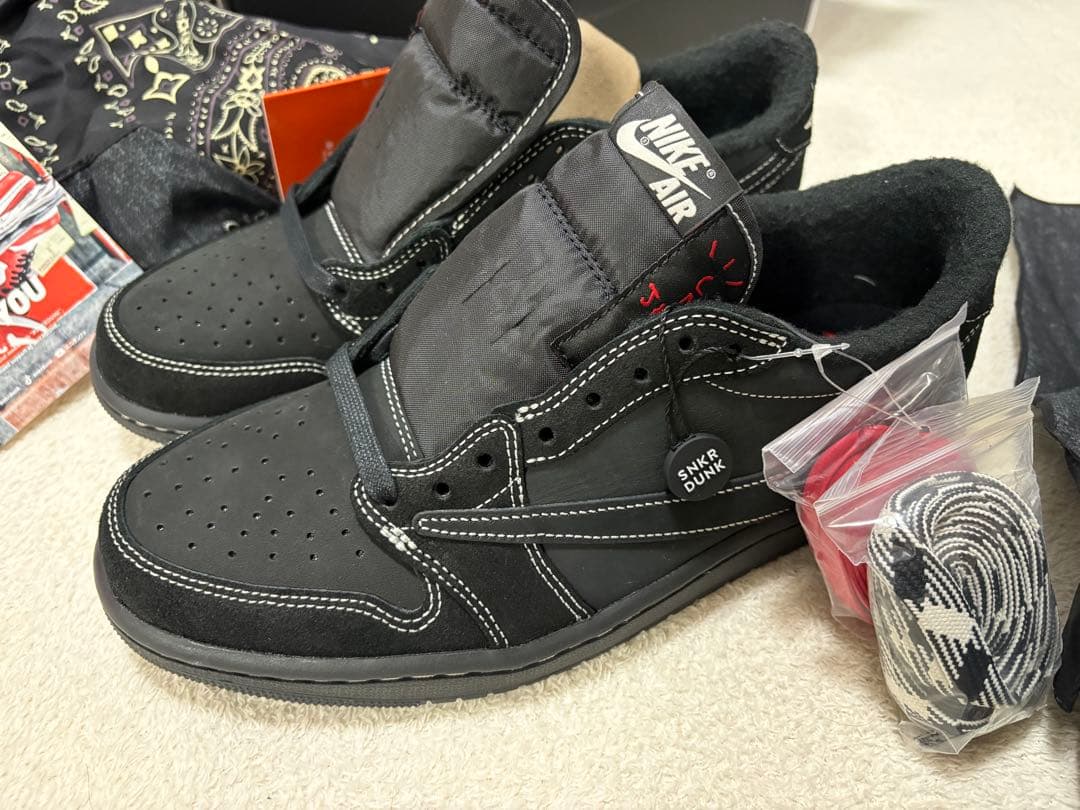 エアジョーダン1 Travis Travis Scott Jordan Jumpman Jack CJ1 T-Rexx 