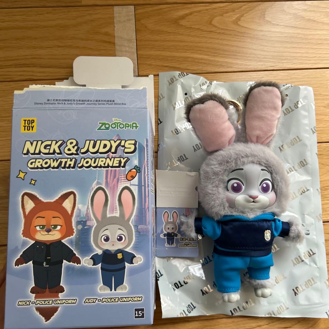 ジュディ・ホップス 警察制服ぬいぐるみ TOPTOY トップトイ ズートピア