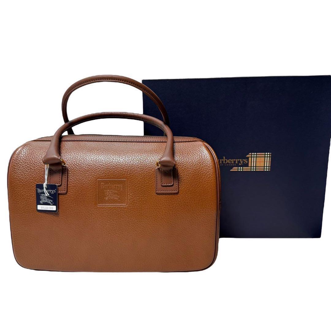 希少　未使用品　BURBERRYS バーバリーズ ミニボストン　ノバチェック