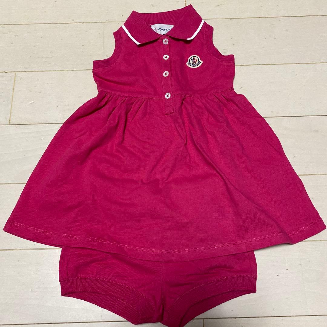 超美品◯MONCLER モンクレール　ベビーノースリーブ◯12-18/80