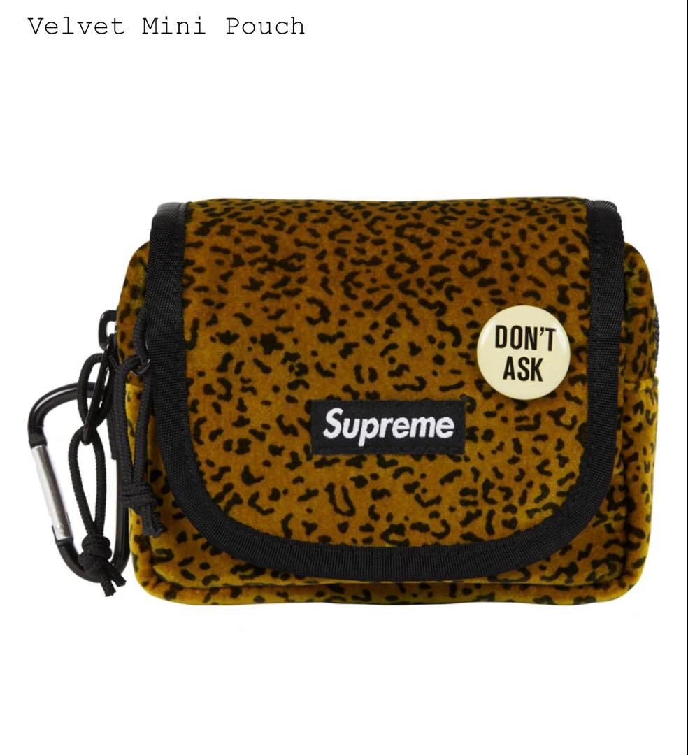 バッグ supreme VELVET POUCH Fall/Winter 2025 Preview – Supreme