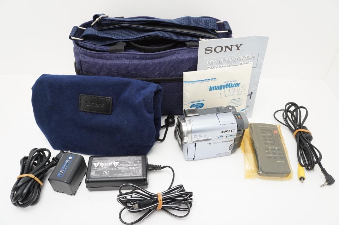 ＜動作品＞Sony DCR-TRV22 Mini-DV　ビデオカメラ