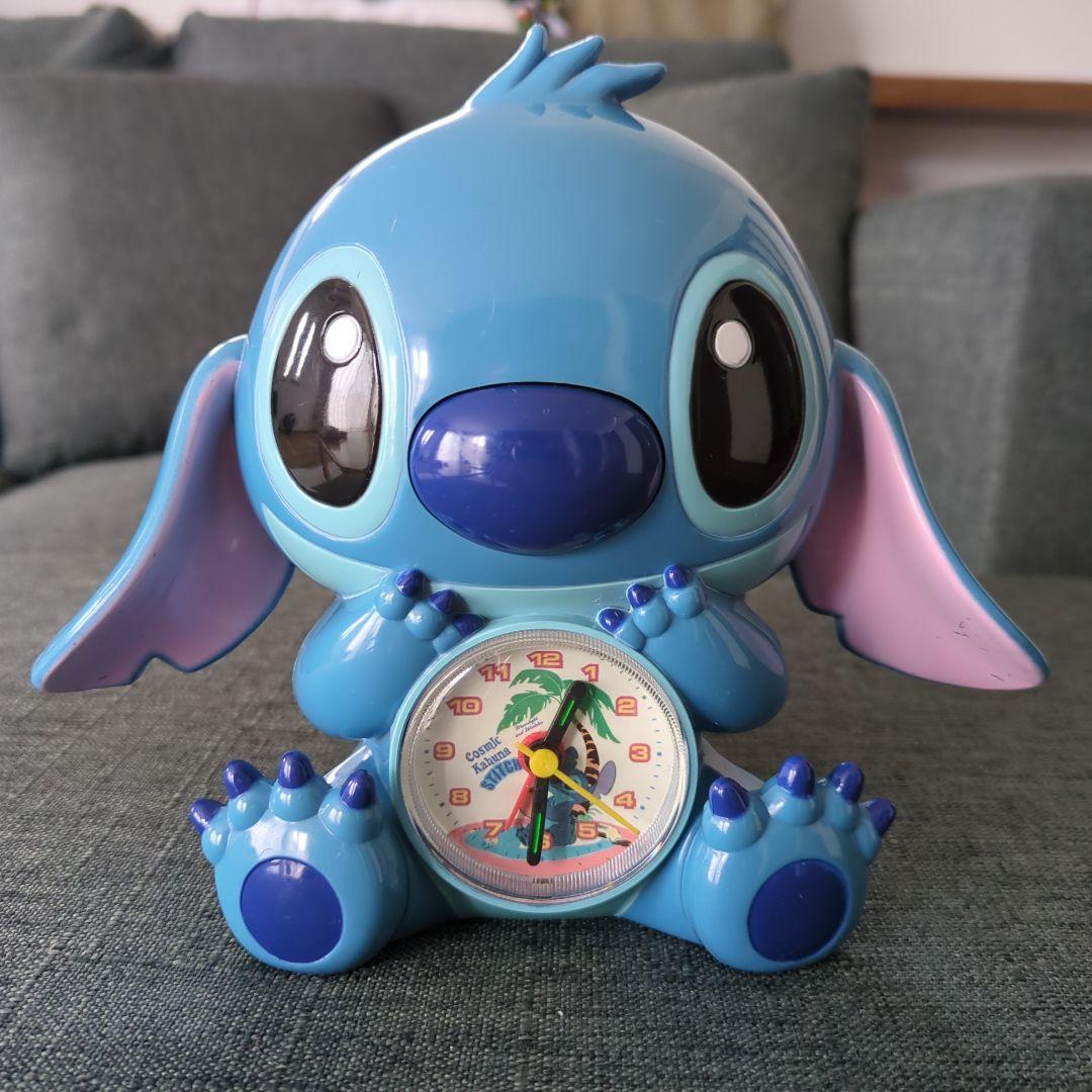 スティッチ目覚まし時計 - メルカリ