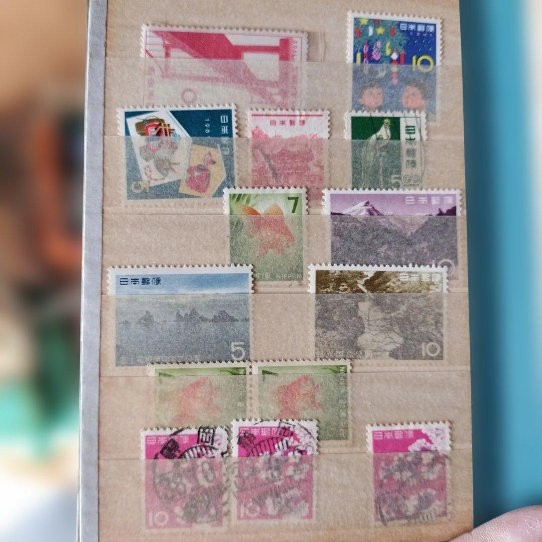 未使用使用済切手コレクション - メルカリ