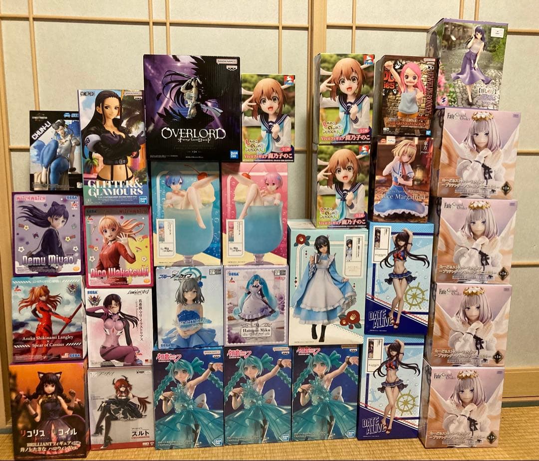 【27点セット】美少女フィギュア まとめ売り プライズ 未開封