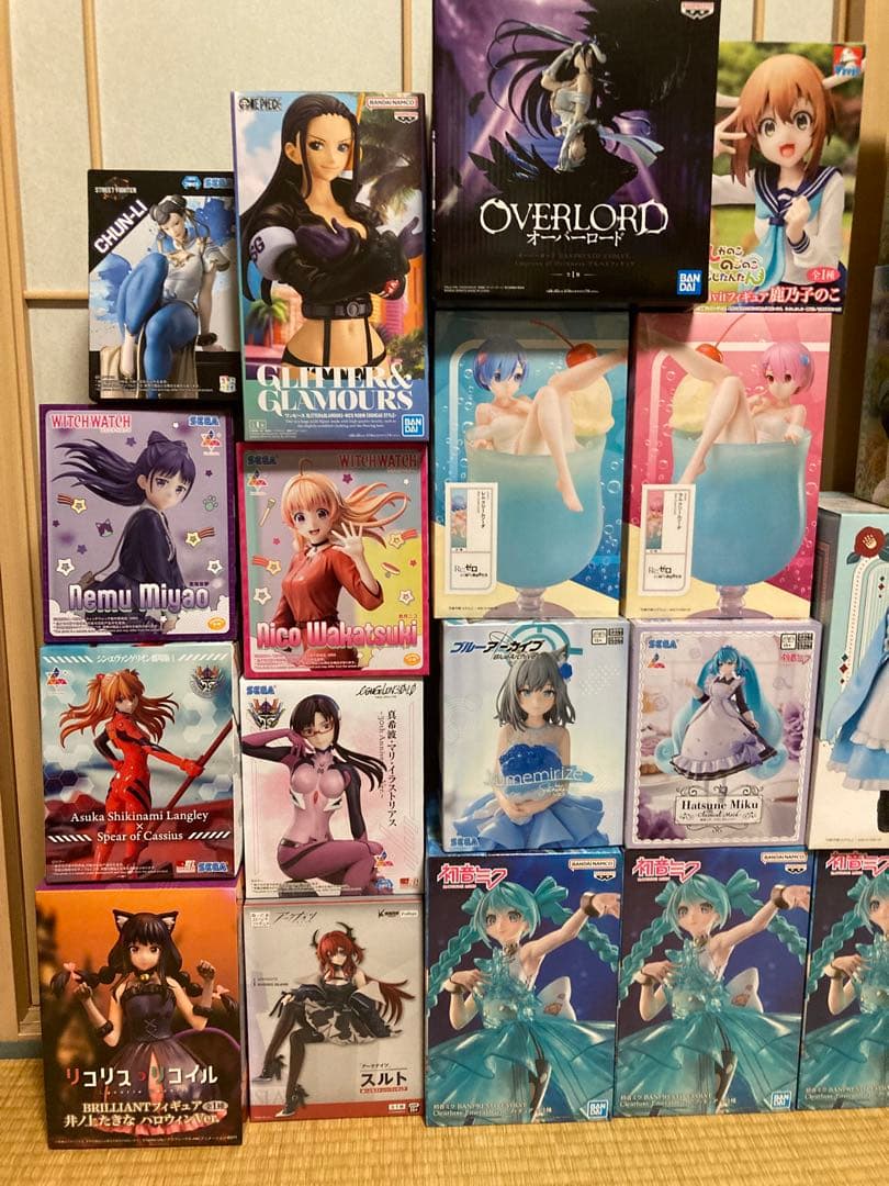 【27点セット】美少女フィギュア まとめ売り プライズ 未開封