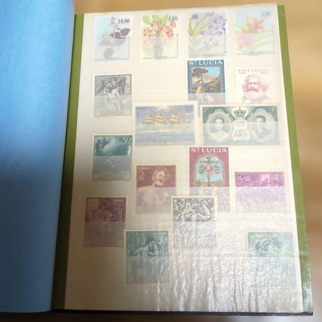 未使用＆使用済切手コレクション 外国切手 美術他 - メルカリ