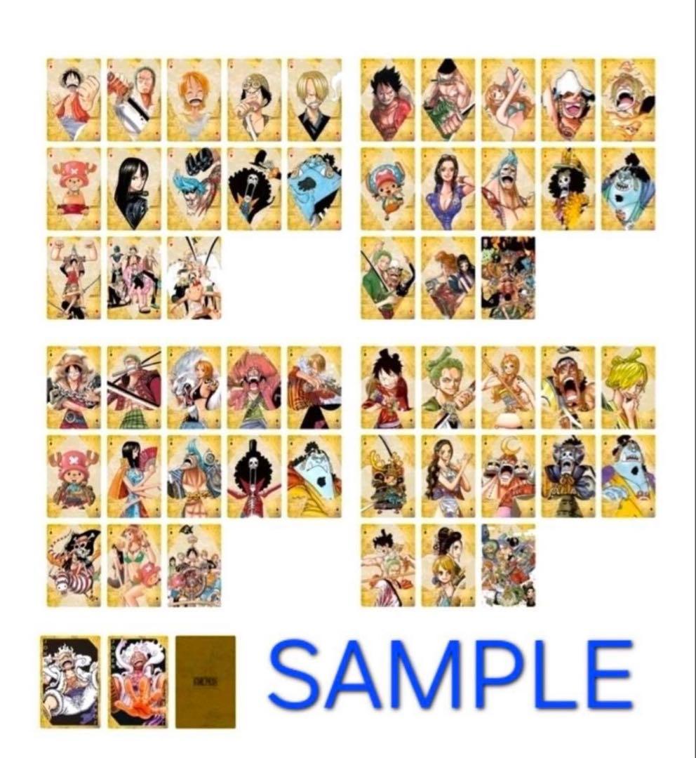 ワンピース one piece ゴールデントランプ 未開封・新品 - メルカリ