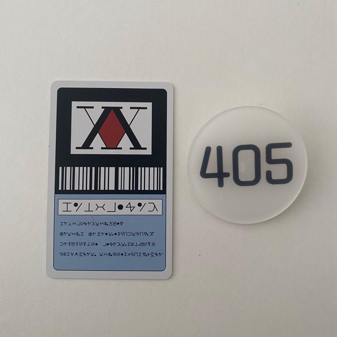 HUNTER×HUNTER ハンターライセンスカード ゴンピンバッジ - メルカリ