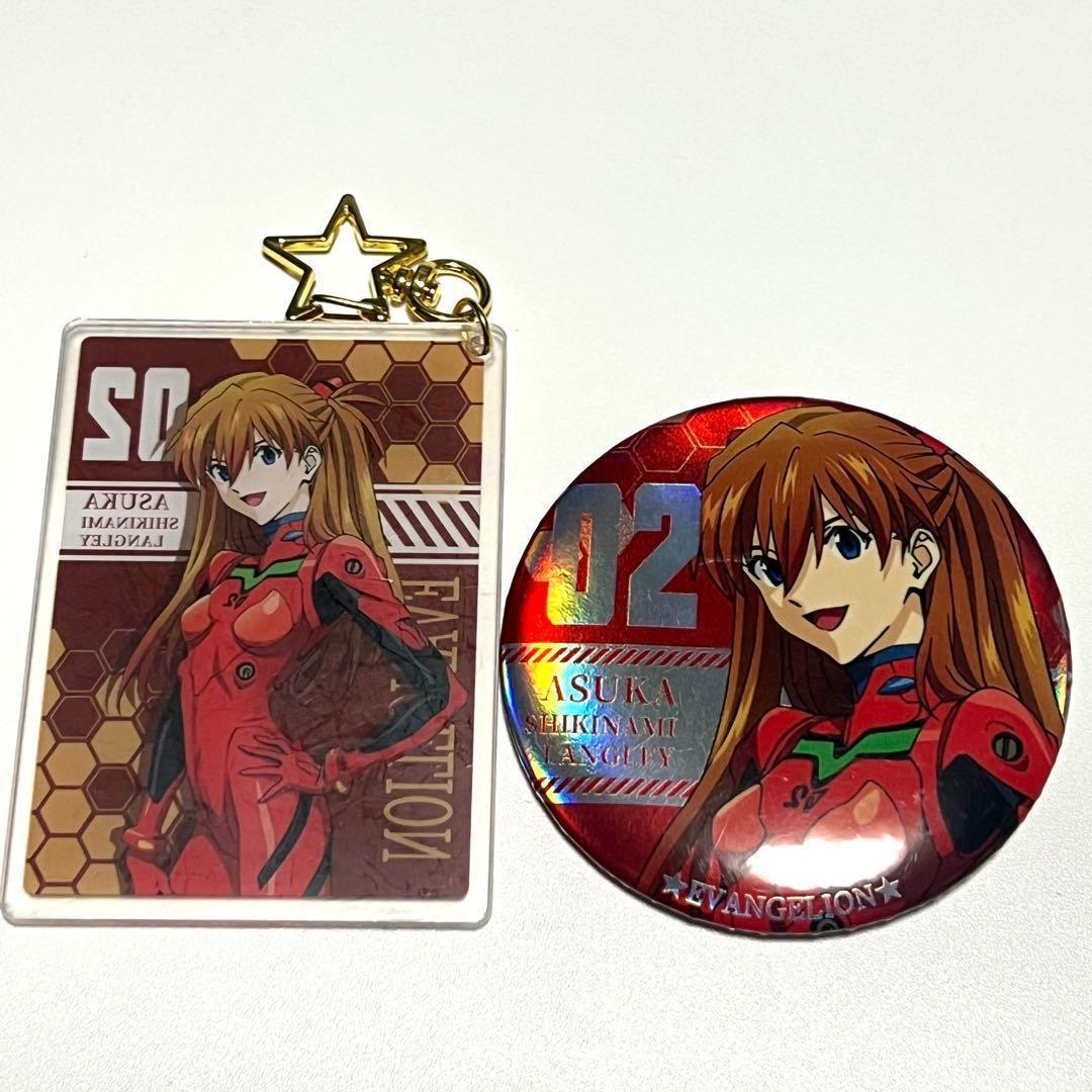 エヴァンゲリオン 缶バッジ アクキー アスカ Evangelion Asuka - メルカリ