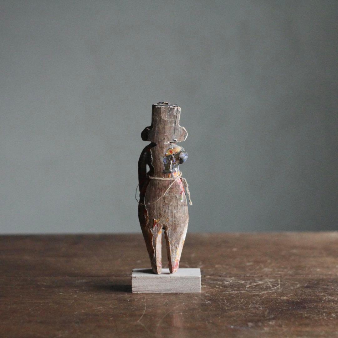 古作 木彫 サヌマーン像 インド 猿の神様 古道具 アンティーク