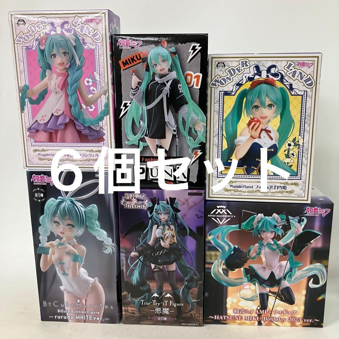 HF6461 未開封 初音ミク フィギュア 6個 - メルカリ
