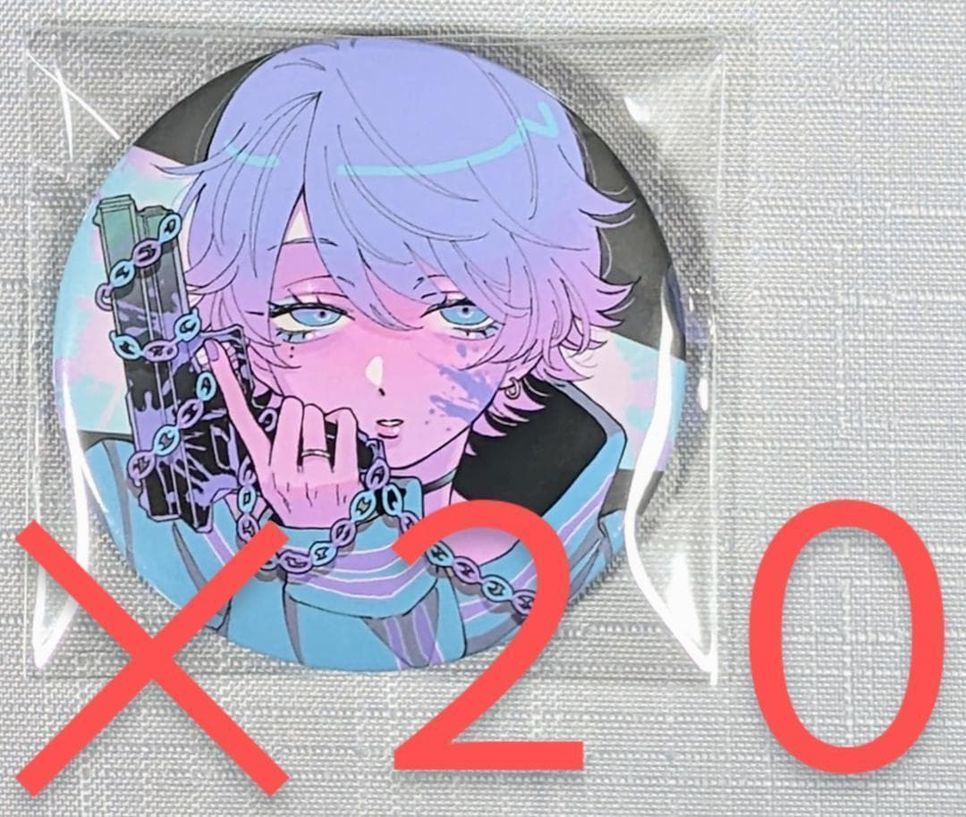 いれいす -hotoke- いむ ほとけ 缶バッジ I wanna ♡ あいわな - メルカリ