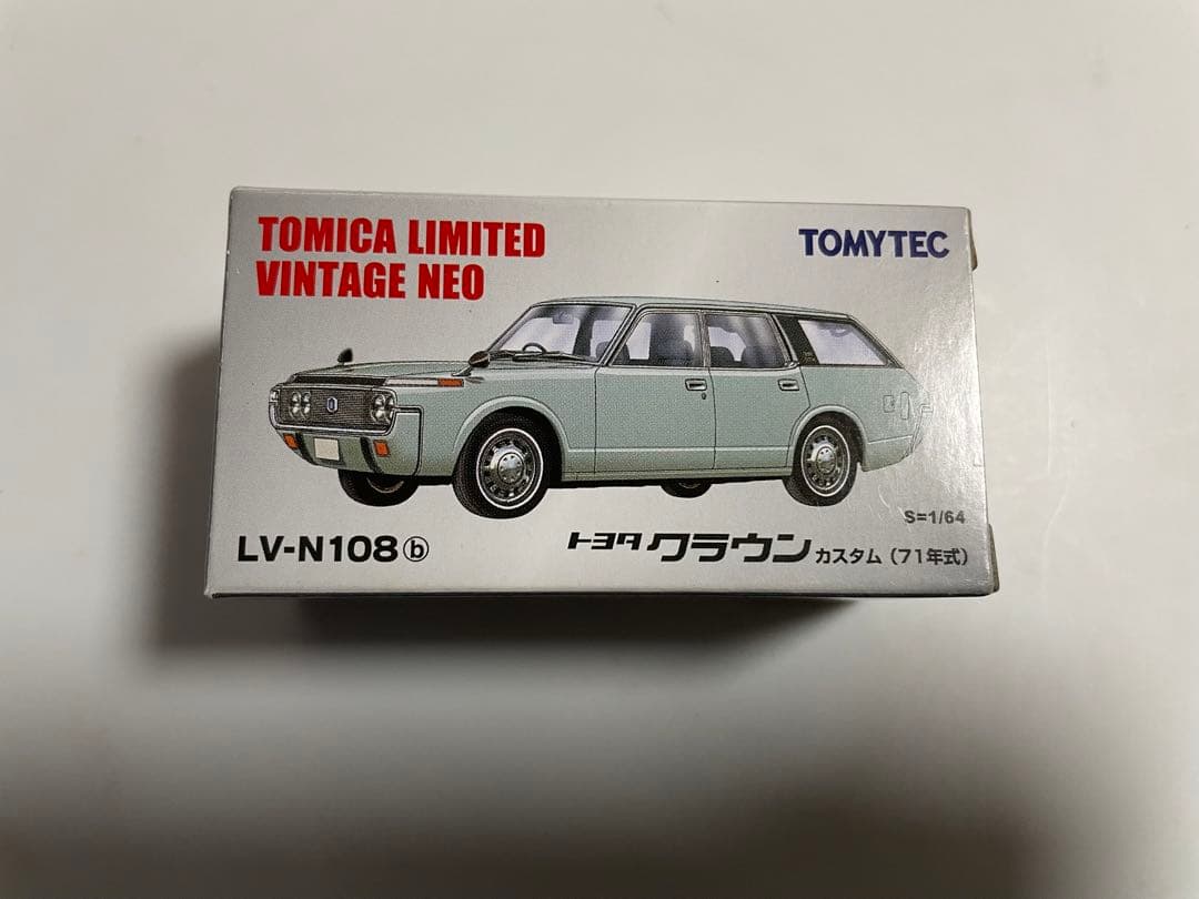 トミカリミテッドヴィンテージネオ　トヨタ　クラウン　カスタム TOMYTEC トミカリミテッドヴィンテージネオ LV-N199b トヨタ クラウン