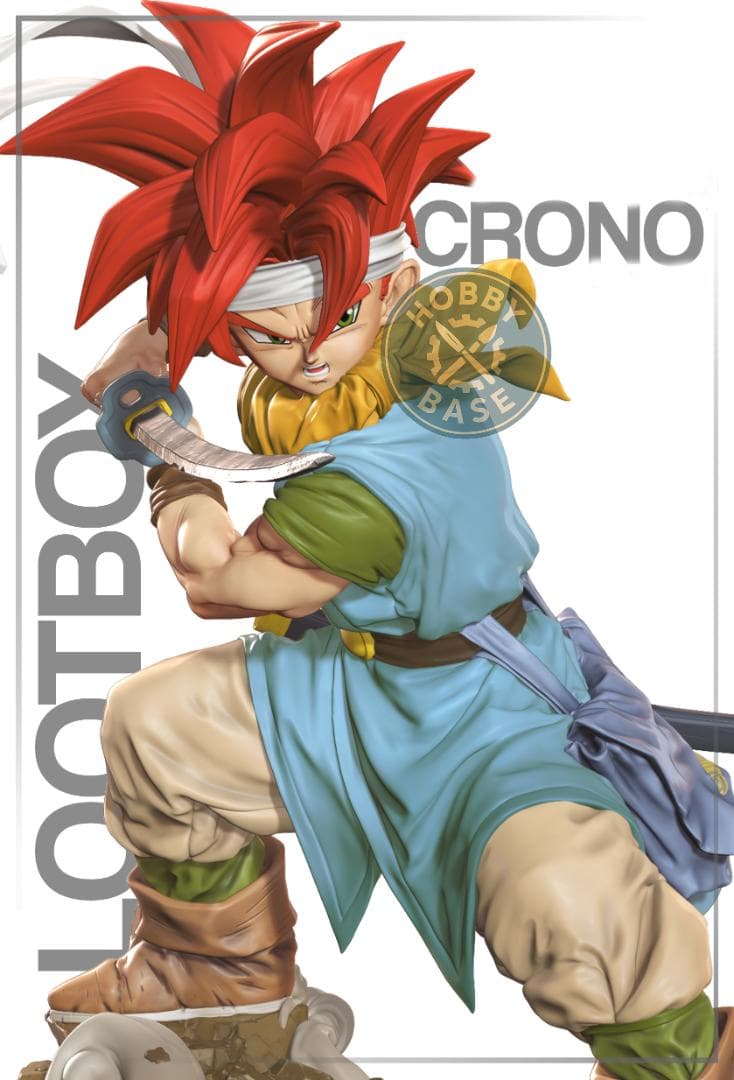 【即納】クロノ 1/10 フィギュア ガレージキット未塗装未組立クロノ・トリガー