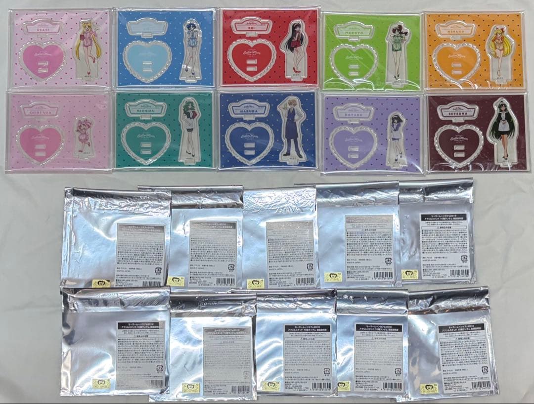 セーラームーン　カフェ　アクリルスタンド　全種類 セーラームーンカフェ2019 in BOX CAFE東京ソラマチ店をレポート!!