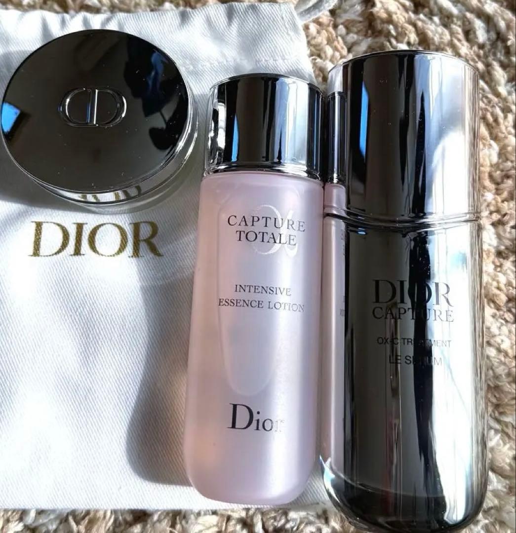 Dior スキンケア4点　セラム　ローション　クレム　トワレ　クリスマスコフレ