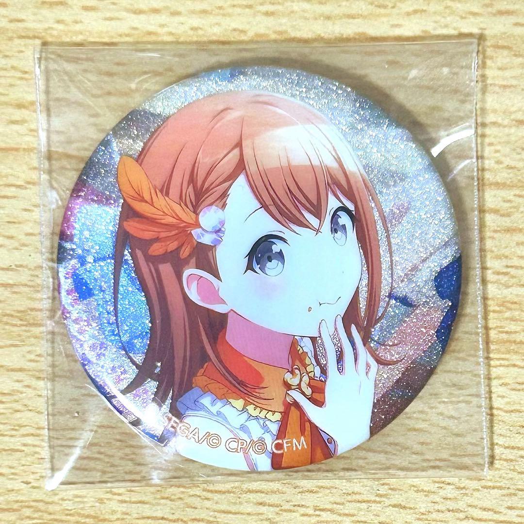 花里みのり グリッター缶バッジ - メルカリ