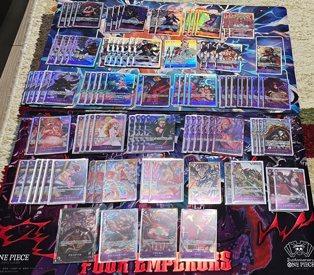 m*7様 紫 SR SEC パラレル リーダーパラレル まとめ売りワンピースカー