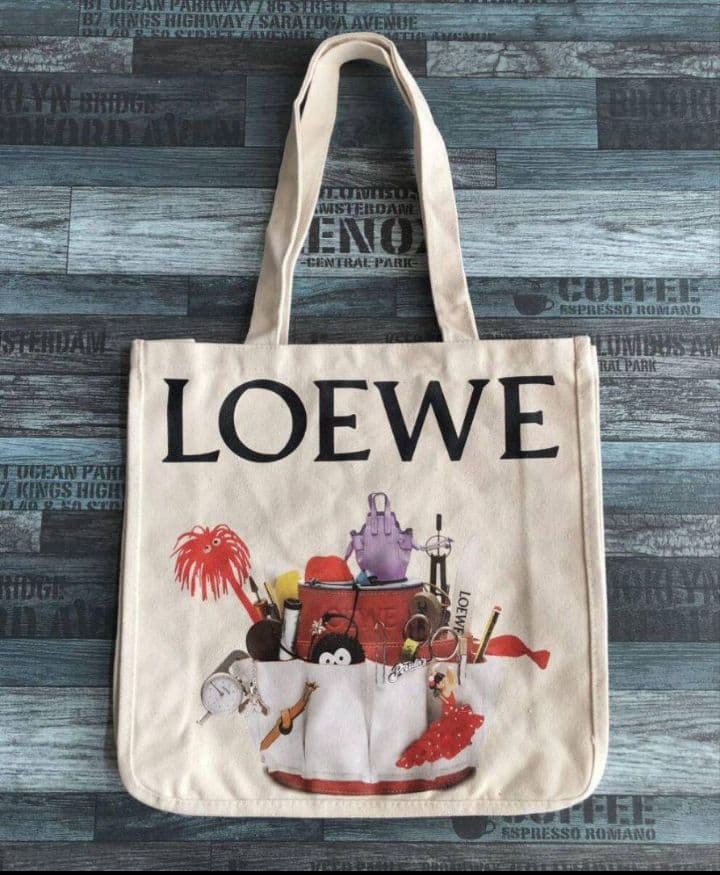 LOEWE　ロエベ　トートバッグ　ノベルティ　キャンバス　バッグ　非売品