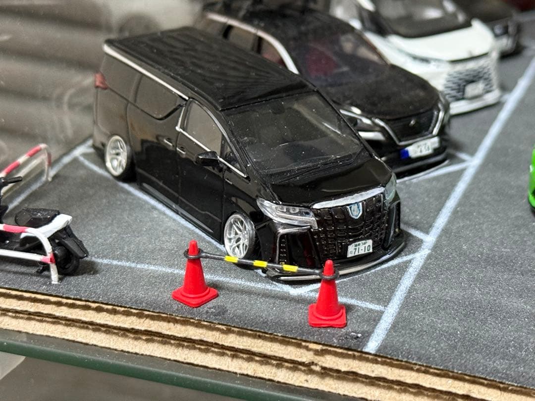 『最終価格』ホビージャパン1/64 トヨタアルファード30後期モデリスタカスタム
